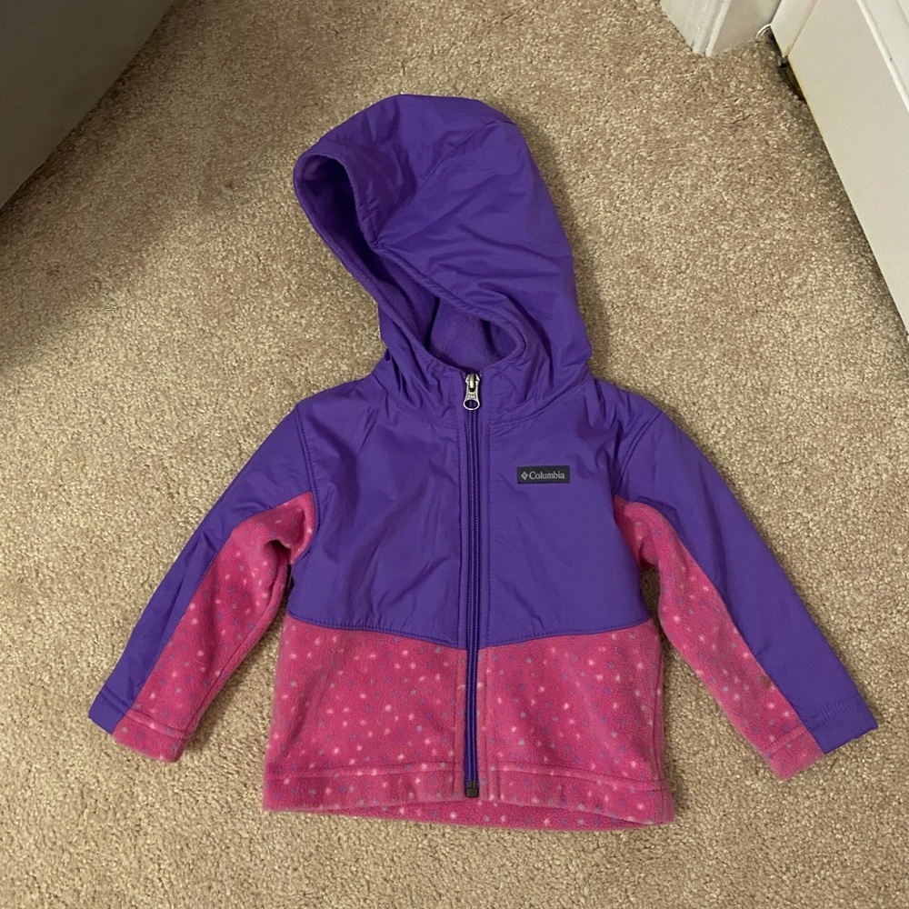 🦄 Columbia Omni-Shield fleece 12-18mos
